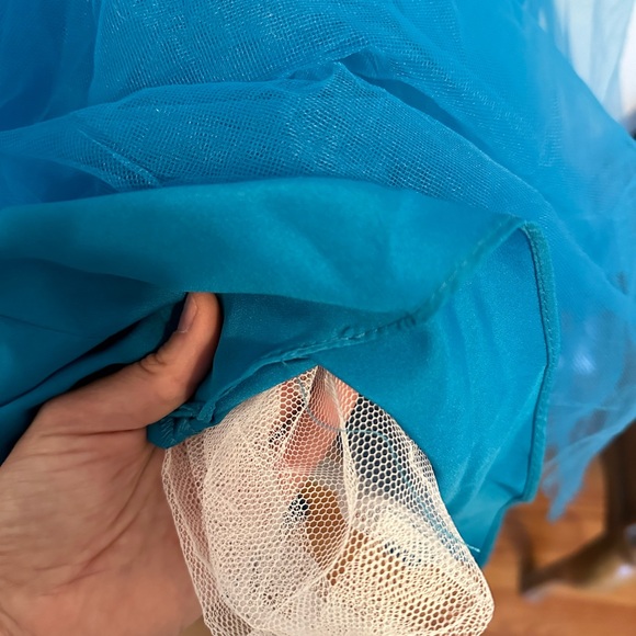 Women’s Formal Blue Dress / Evening Gown - Picture 9 of 10